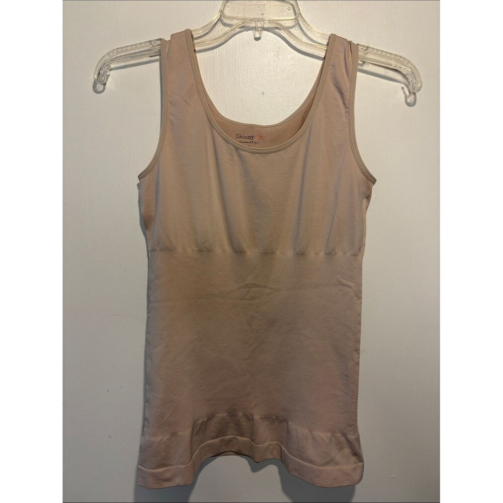 Skinny Girl Smoothers & Shapers Nude Tank Top Shapewear Size L